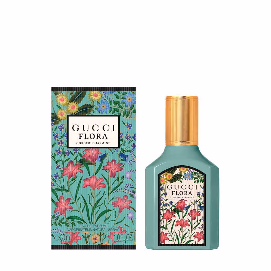 Gucci Flora by Gucci Gorgeous Jasmine Eau de Parfum Gucci — textura e acabamento