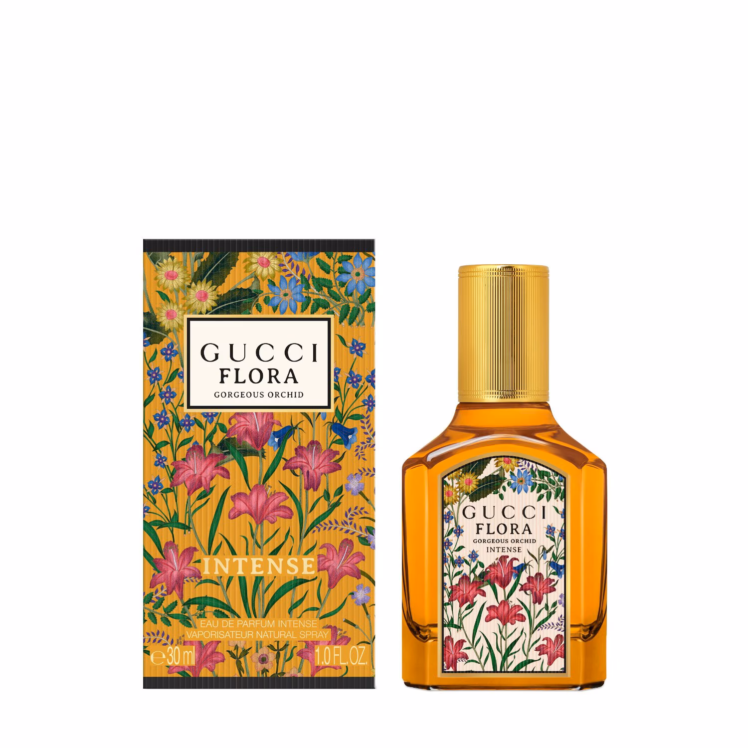 Gucci Flora by Gucci Gorgeous Orchid Intense Eau de Parfum Gucci — textura e acabamento