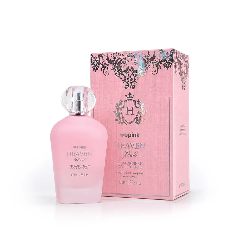 Embalagem de Heaven Pink Desodorante Colônia 100ml Wepink em Luanda, Angola - Cosméticos de Luxo Seth