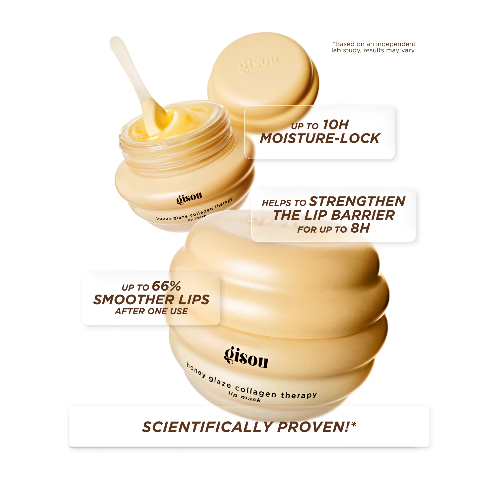 Honey Glaze Collagen Therapy Lip Mask Gisou — detalhe 3
