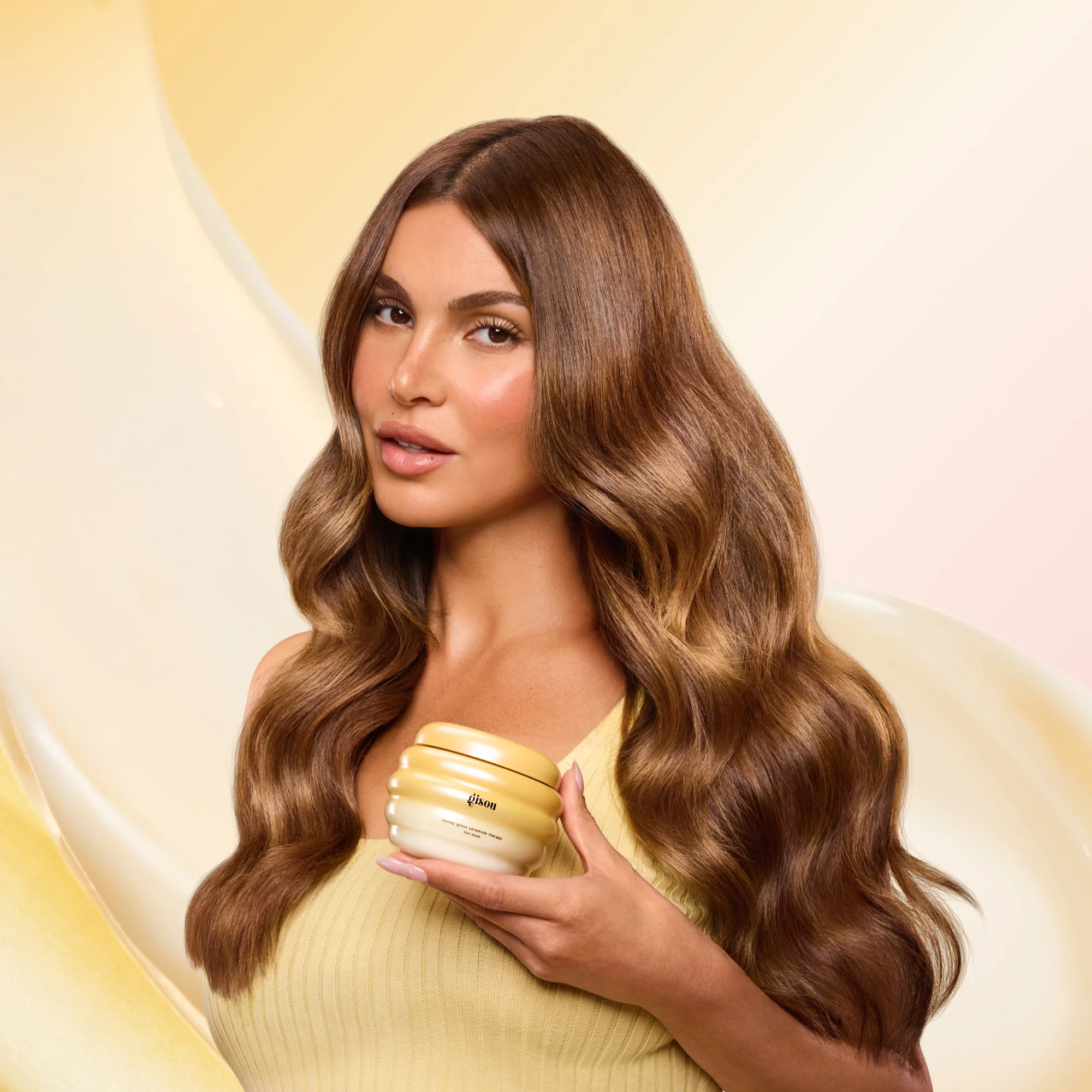 Honey Gloss Ceramide Therapy Hair Mask 30ml Gisou — detalhe 3