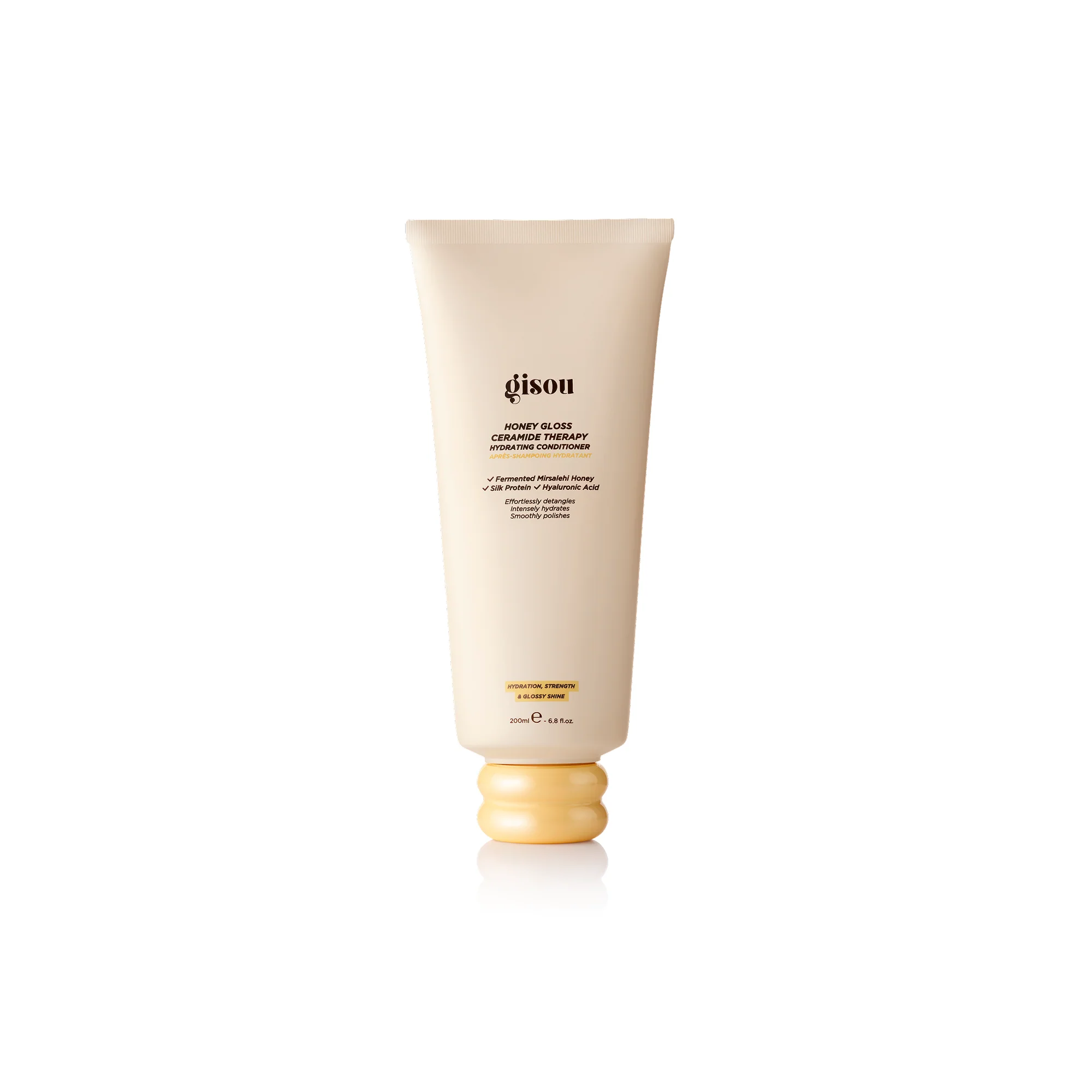 Honey Gloss Ceramide Therapy Hydrating Conditioner Gisou — textura e acabamento