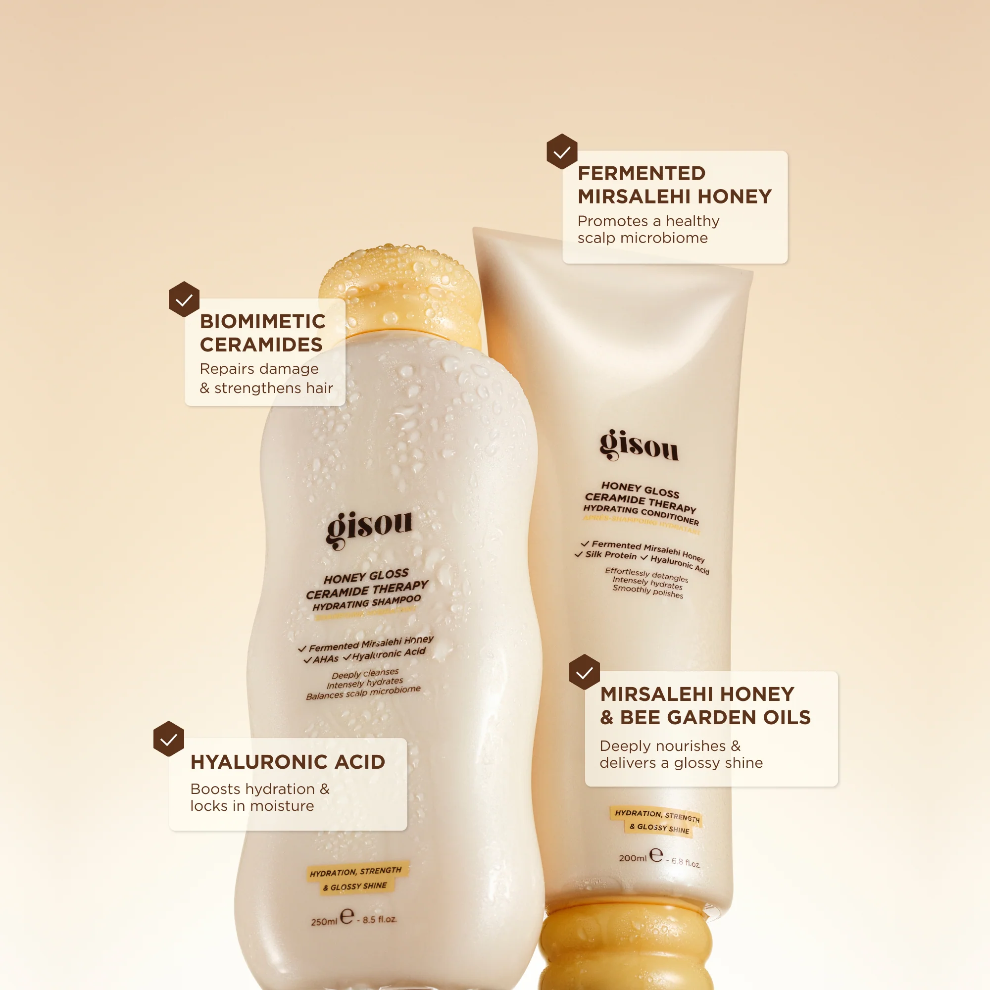 Honey Gloss Hair Routine Gisou — detalhe 6
