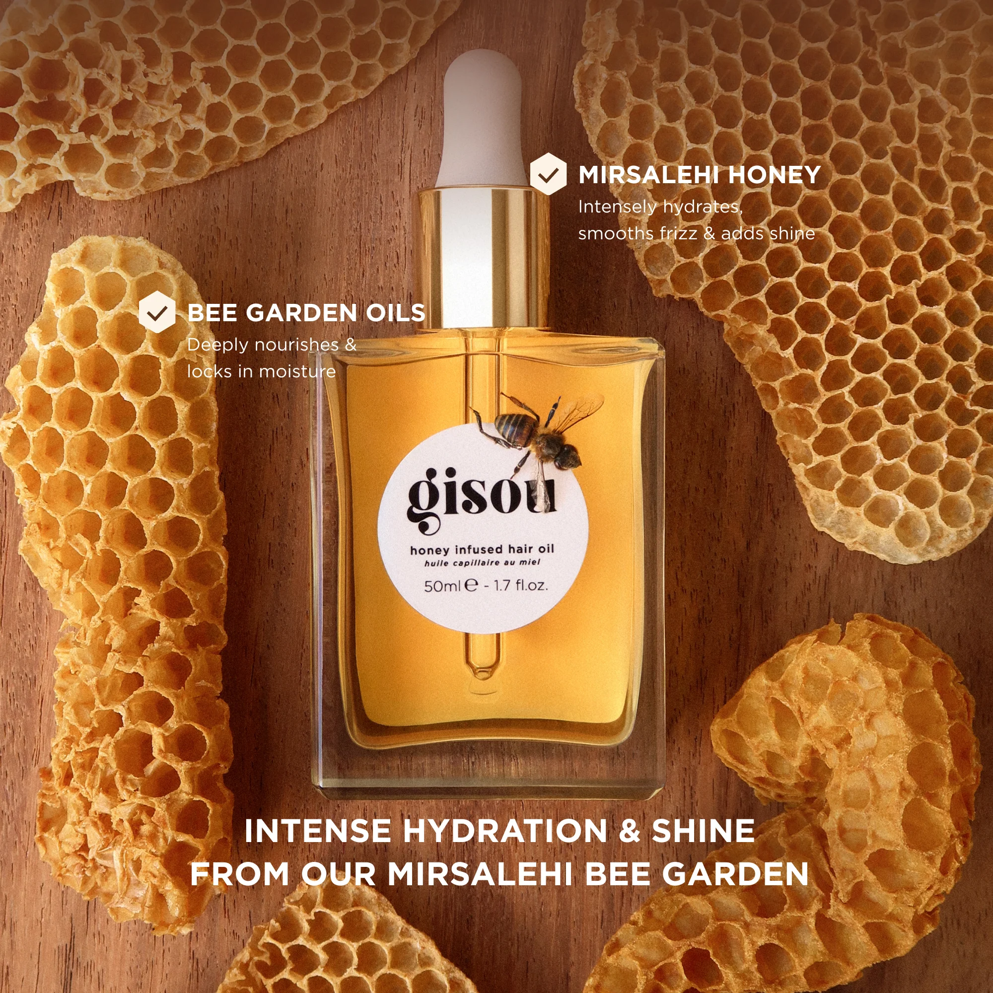 Honey Gloss & Shine Trio Gisou — detalhe 6