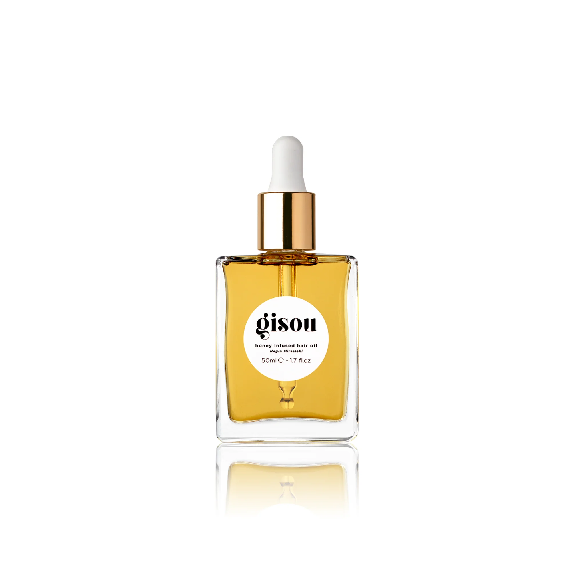 Honey Infused Hair Oil Gisou — textura e acabamento