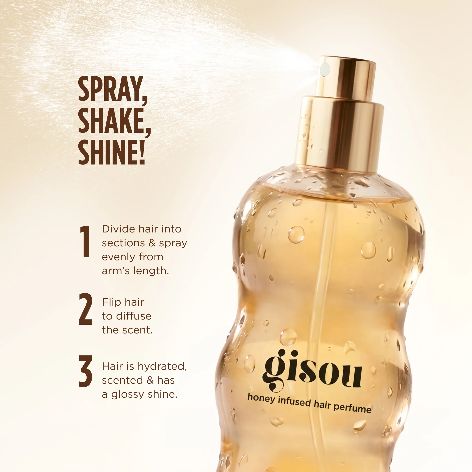 Honey Infused Hair Perfume - Limited Edition Gisou — detalhe 4