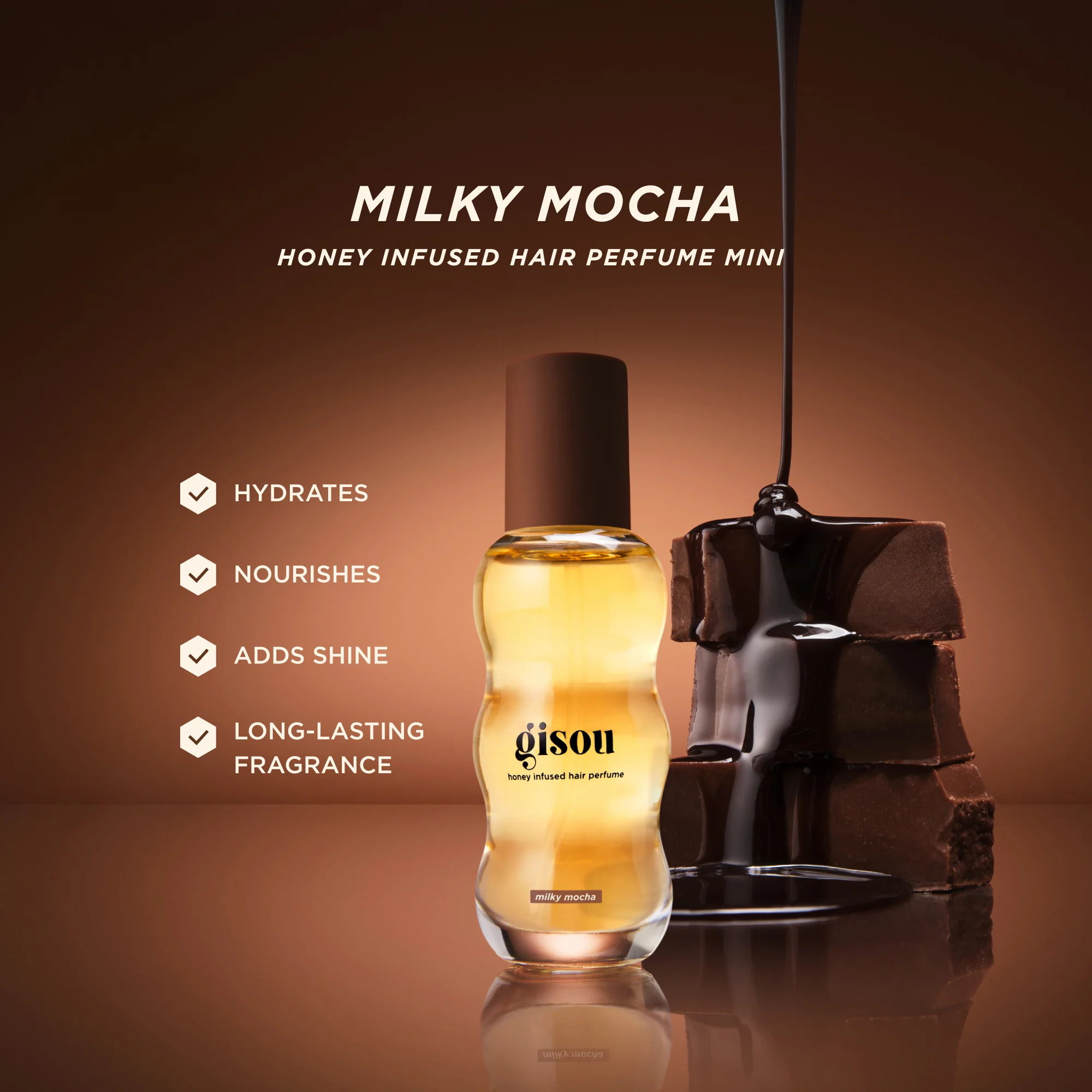 Honey Infused Hair Perfume Milky Mocha Gisou — detalhe 4