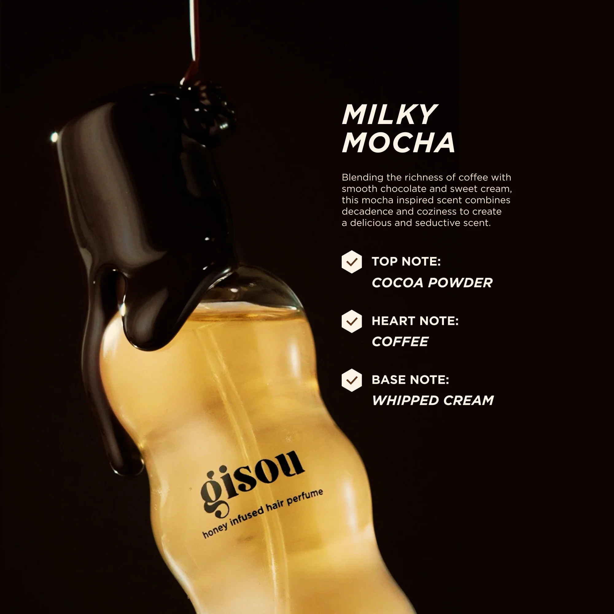 Honey Infused Hair Perfume Milky Mocha Gisou — detalhe 5