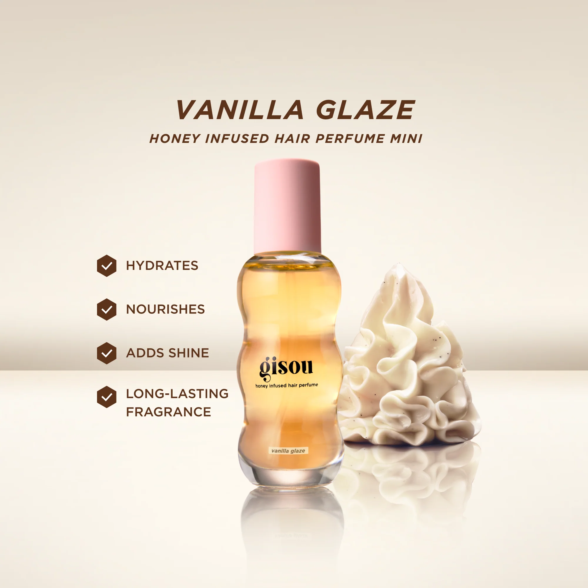 Honey Infused Hair Perfume Vanilla Glaze Gisou — detalhe 6