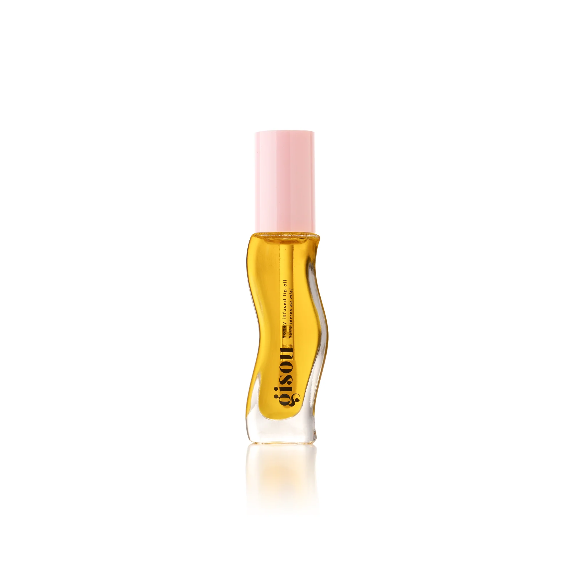 Honey Infused Lip Oil Gisou — textura e acabamento