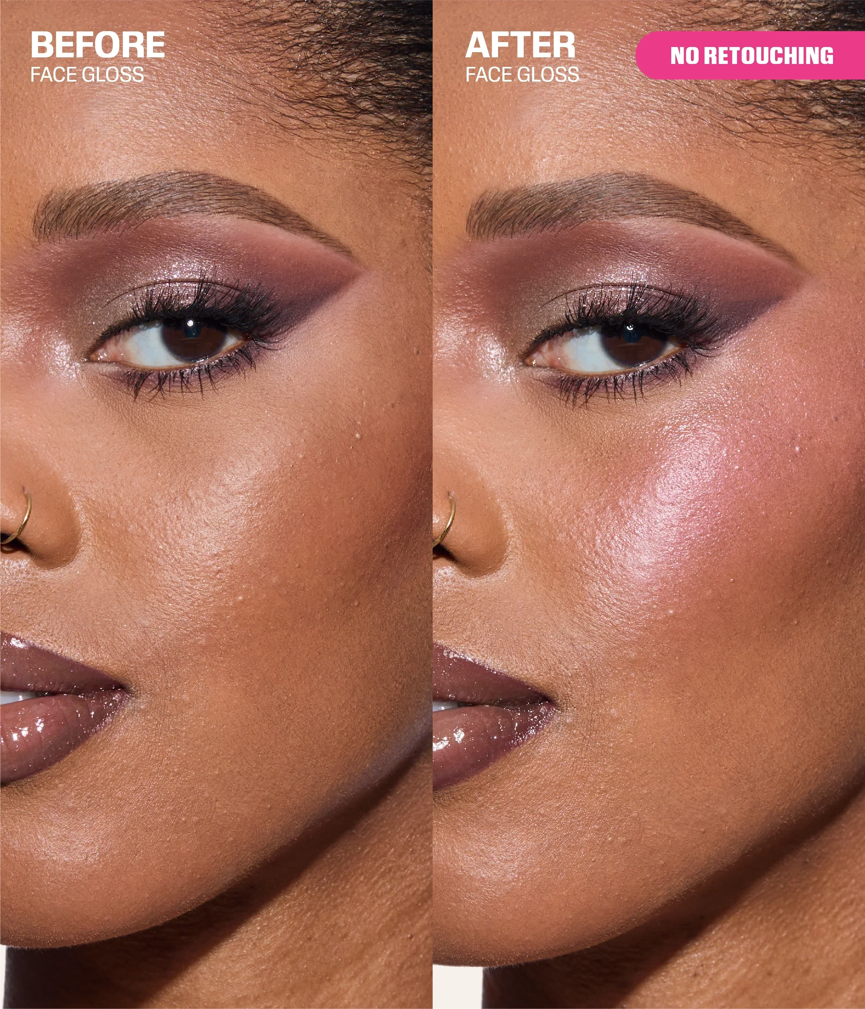 Icy Nude PH Face Gloss Huda Beauty — detalhe 3