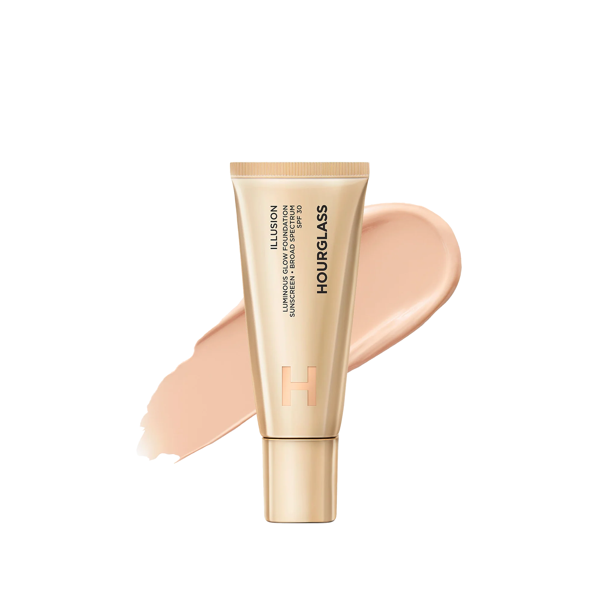 Illusion Luminous Glow Foundation SPF 30 Hourglass — textura e acabamento