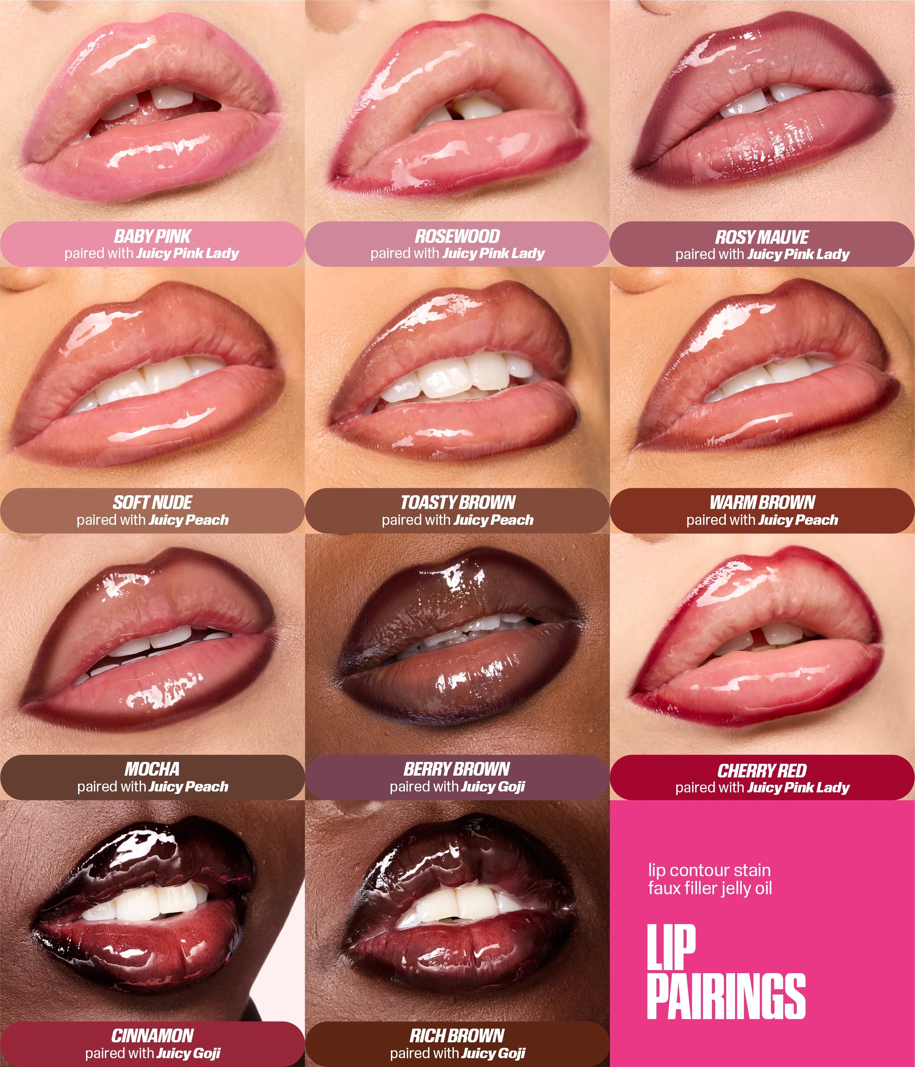 Jelly Stained Lip Kit Huda Beauty — detalhe 3