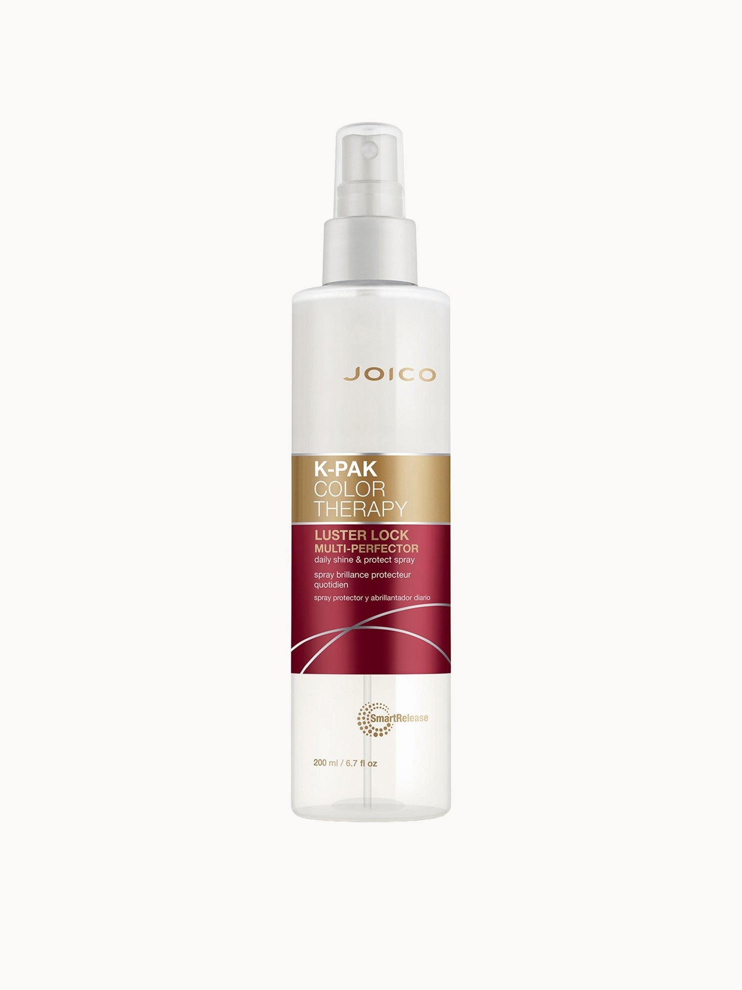 Joico K-Pak Color Therapy Luster Lock Multi-Perfector Daily Shine and Protect Spray 200ml Joico — textura e acabamento