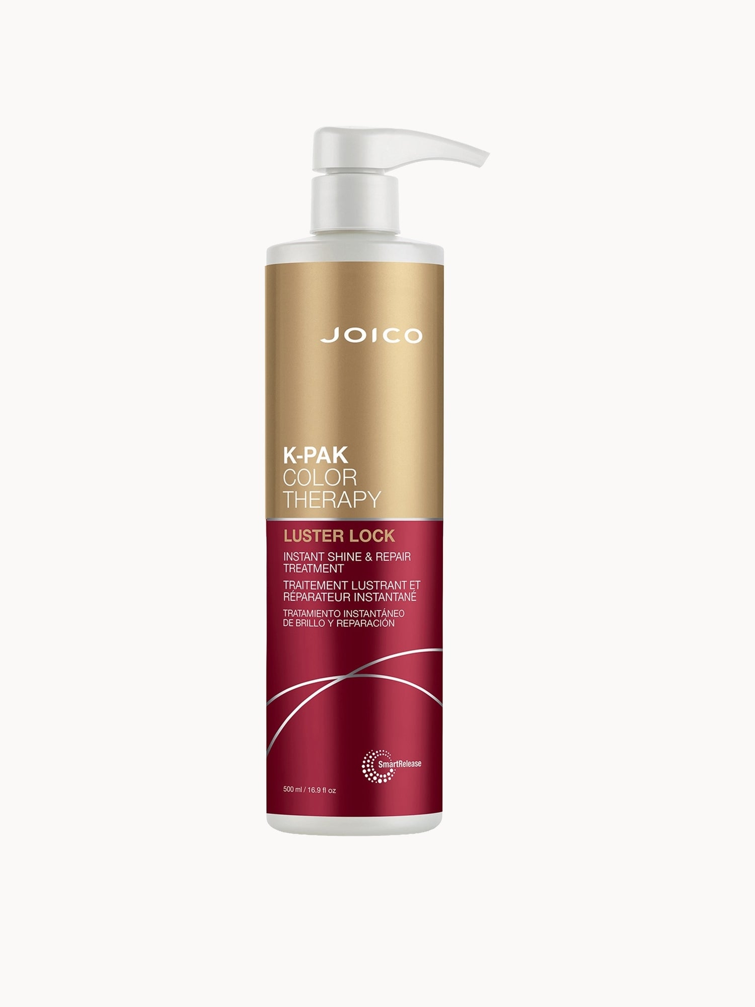 Joico K-Pak Colour Therapy Luster Lock Instant Shine and Repair Treatment 500ml (Worth £84.00) Joico — textura e acabamento