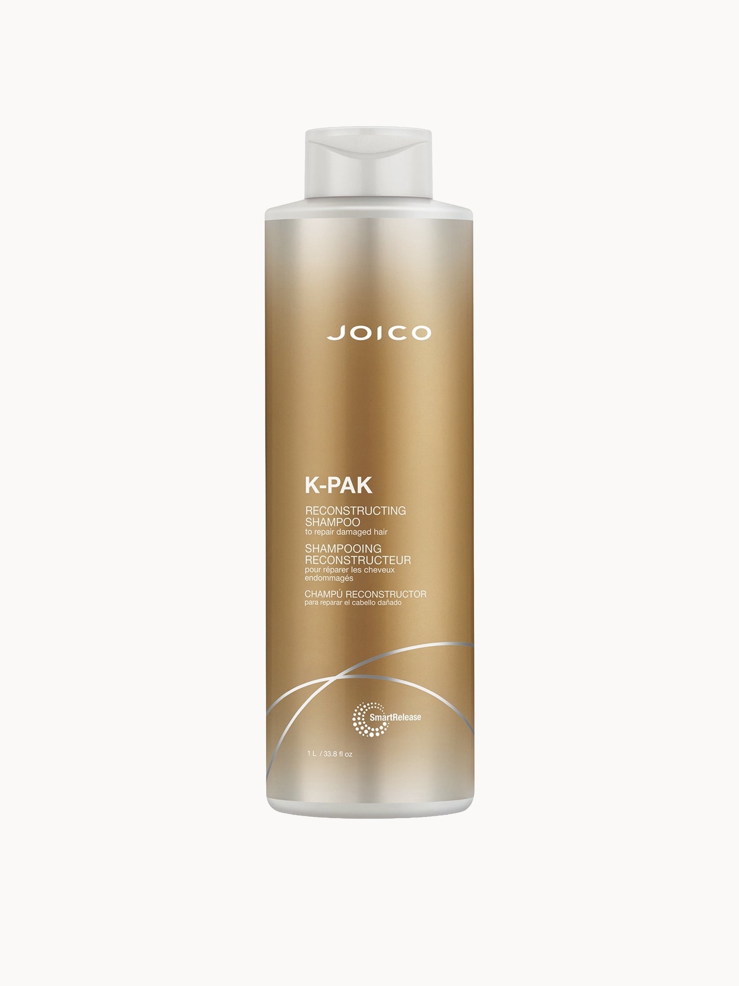 Joico K-Pak Reconstructing Shampoo 1000ml Joico — textura e acabamento