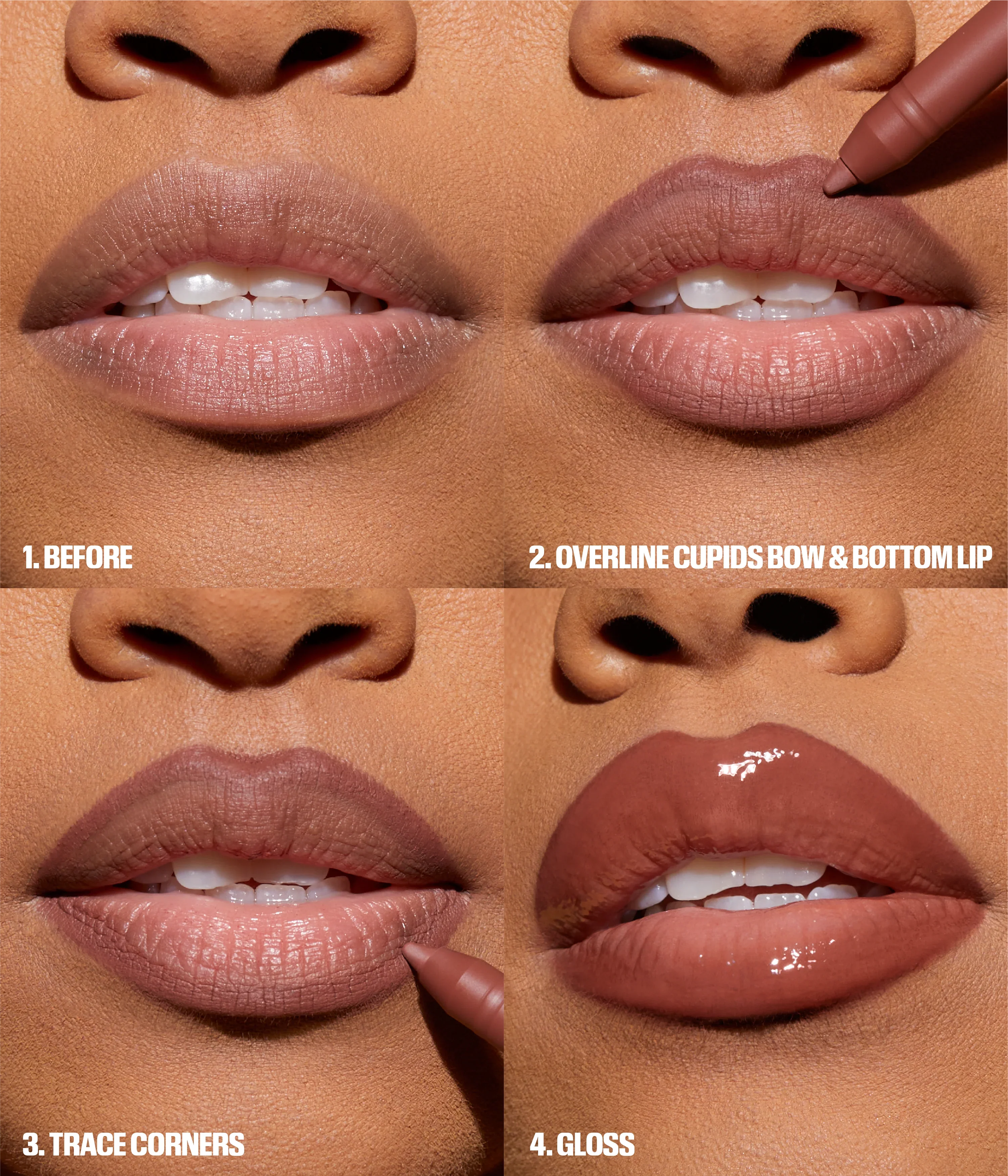 Juicy Bombshell Lip Duo Huda Beauty — detalhe 4