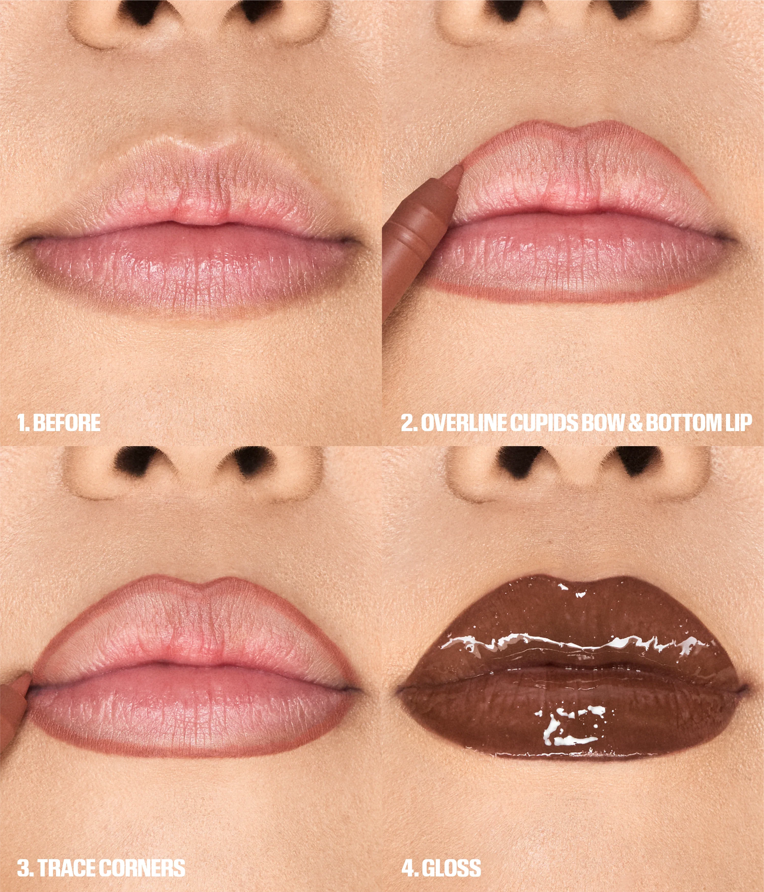 Juicy Coco Lip Duo Huda Beauty — detalhe 4