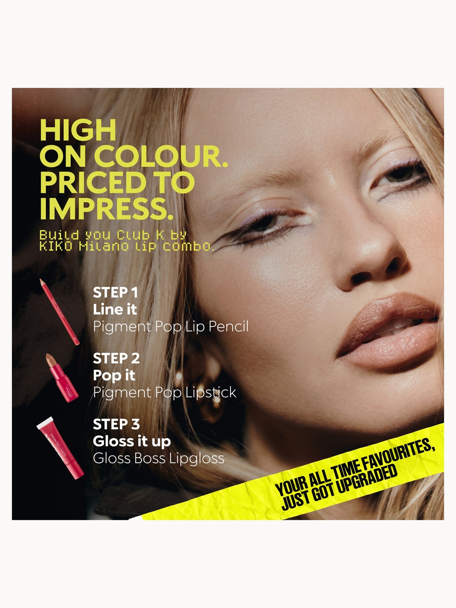 KIKO Milano Exclusive Club K Gloss Trio 14.6ml (Various Shades) KIKO Milano — detalhe 7