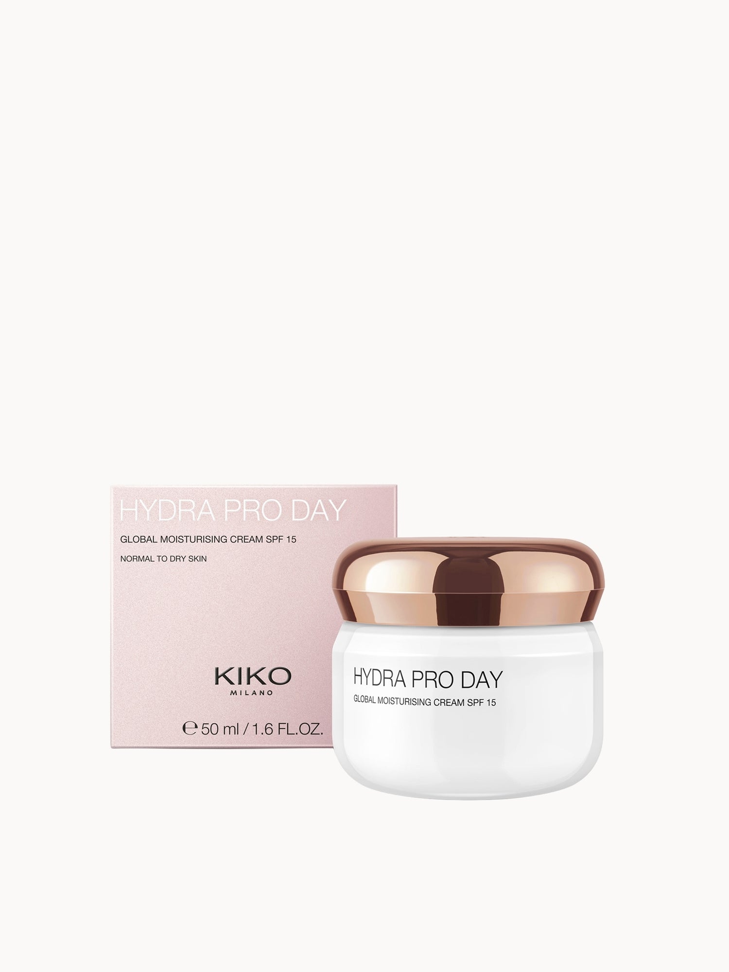 KIKO Milano Hydra Pro Day 50ml KIKO Milano — textura e acabamento