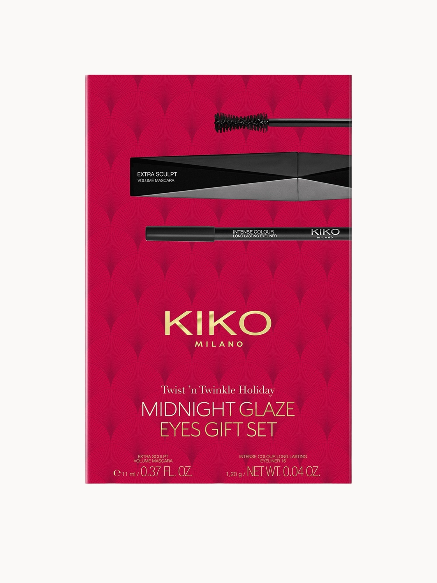 KIKO Milano Midnight Glaze Eyes Gift Set 12.2ml (Worth £20.98) KIKO Milano — textura e acabamento