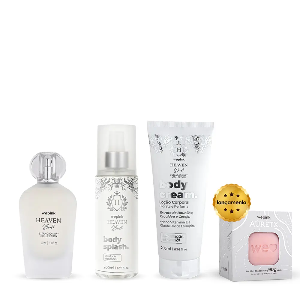Kit Heaven Bride + Sabonete Auretx - Wepink