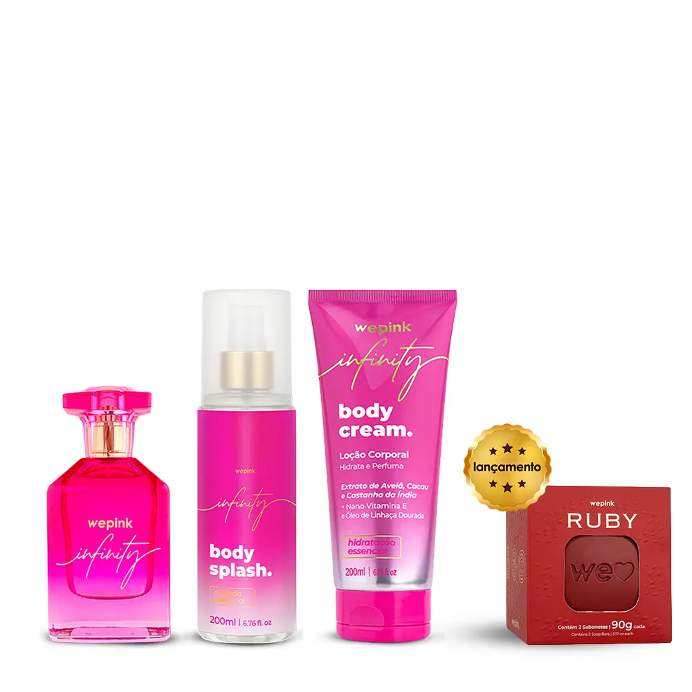 Kit Infinity + Sabonete Ruby - Wepink