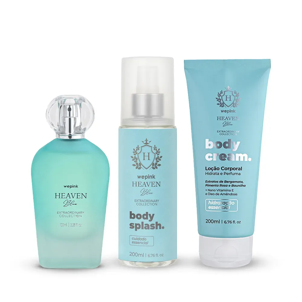 Kit Linha Heaven Blue - Wepink