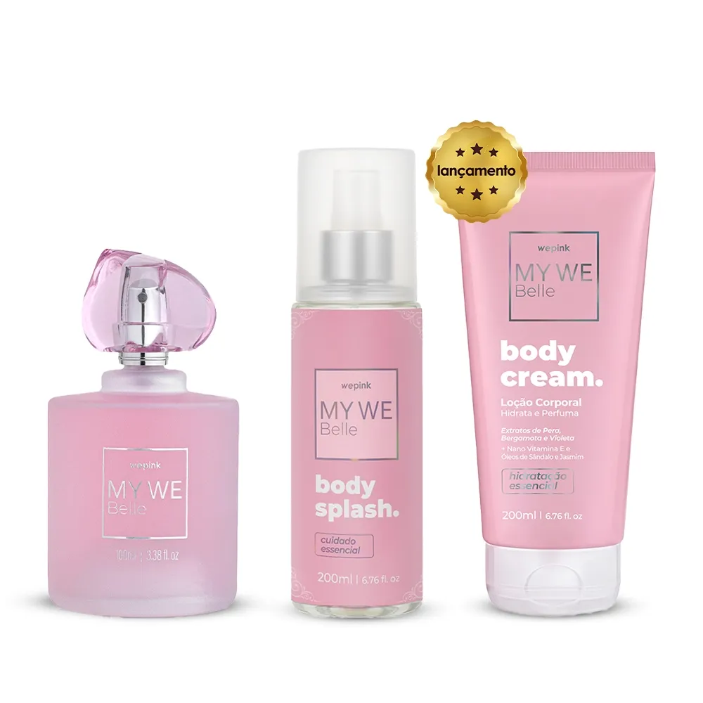 Kit Linha My We Belle - Wepink