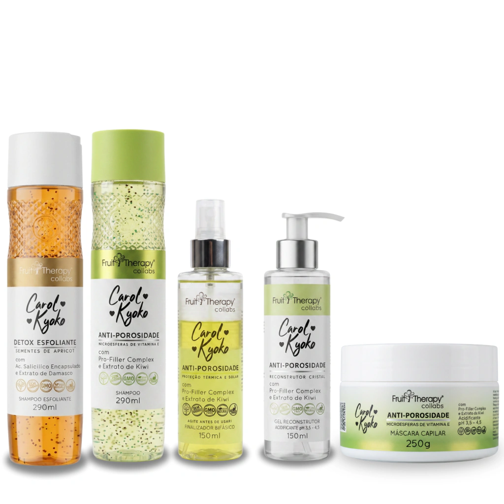 Comprar Kit Anti Porosidade + Shampoo Detox Carol Kyoko c/5 Itens em Luanda, Angola - Loja Oficial Seth