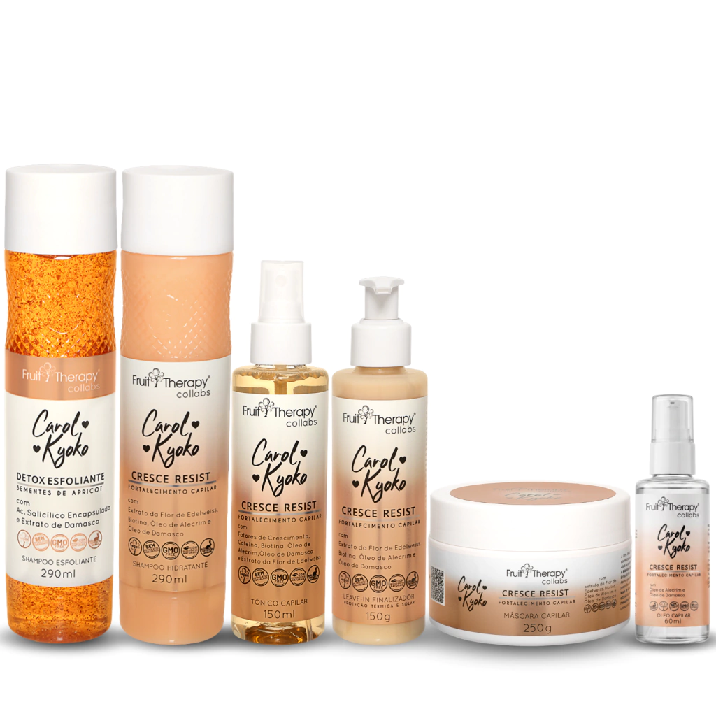 Comprar Kit Cresce Resist + Shampoo Detox Carol Kyoko c/6 Itens em Luanda, Angola - Loja Oficial Seth