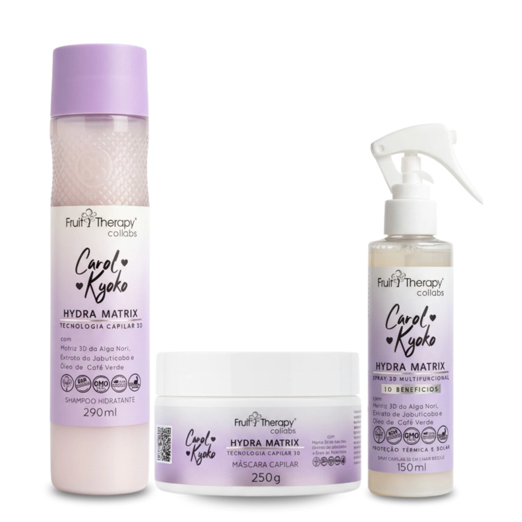 Comprar Kit Hydra Matrix Carol Kyoko c/3 produtos em Luanda, Angola - Loja Oficial Seth