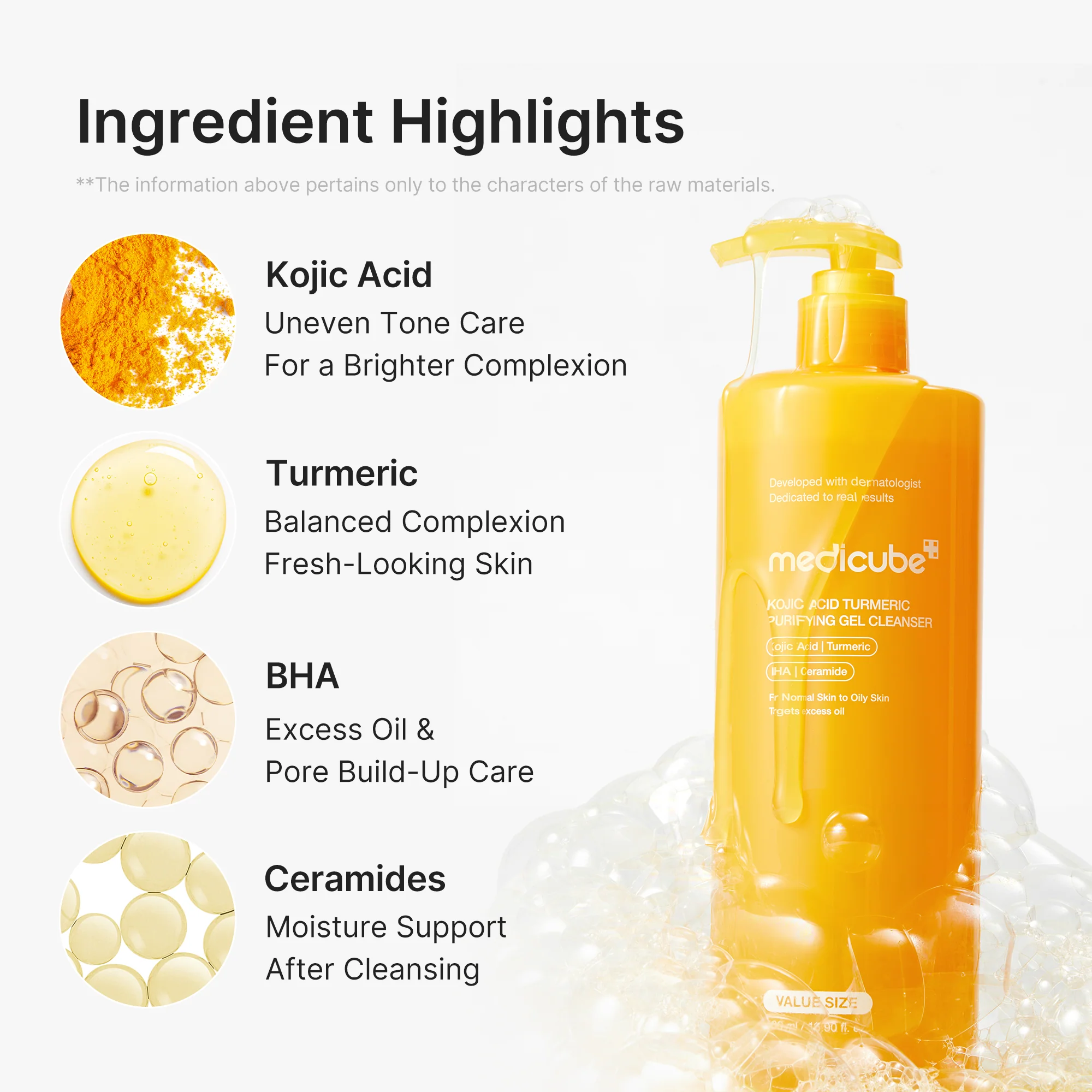 Embalagem de Kojic Acid Turmeric Purifying Gel Cleanser em Luanda, Angola - Cosméticos de Luxo Seth