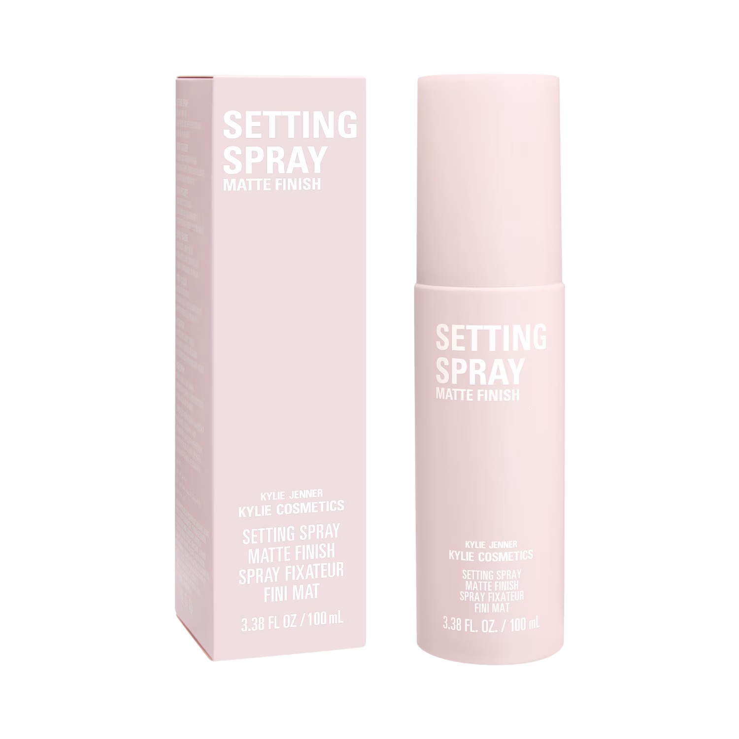 KYLIE COSMETICS Power Plush Setting Spray Kylie Cosmetics — textura e acabamento