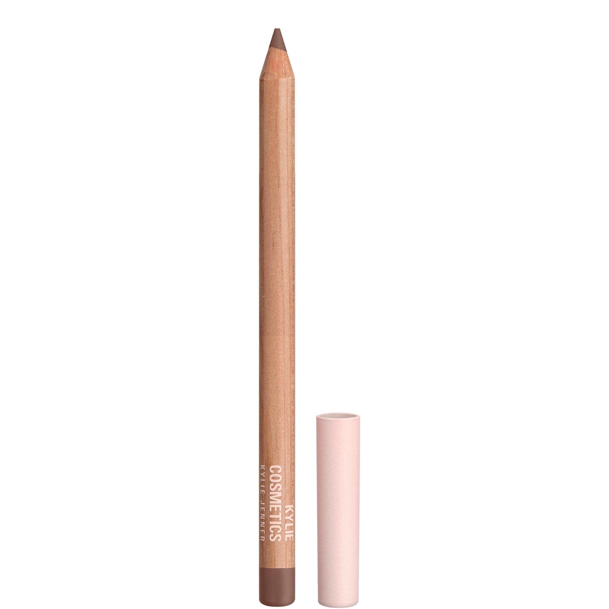 Kylie Cosmetics Precision Pout Lip Liner Pencil – Chill Brown — textura e acabamento