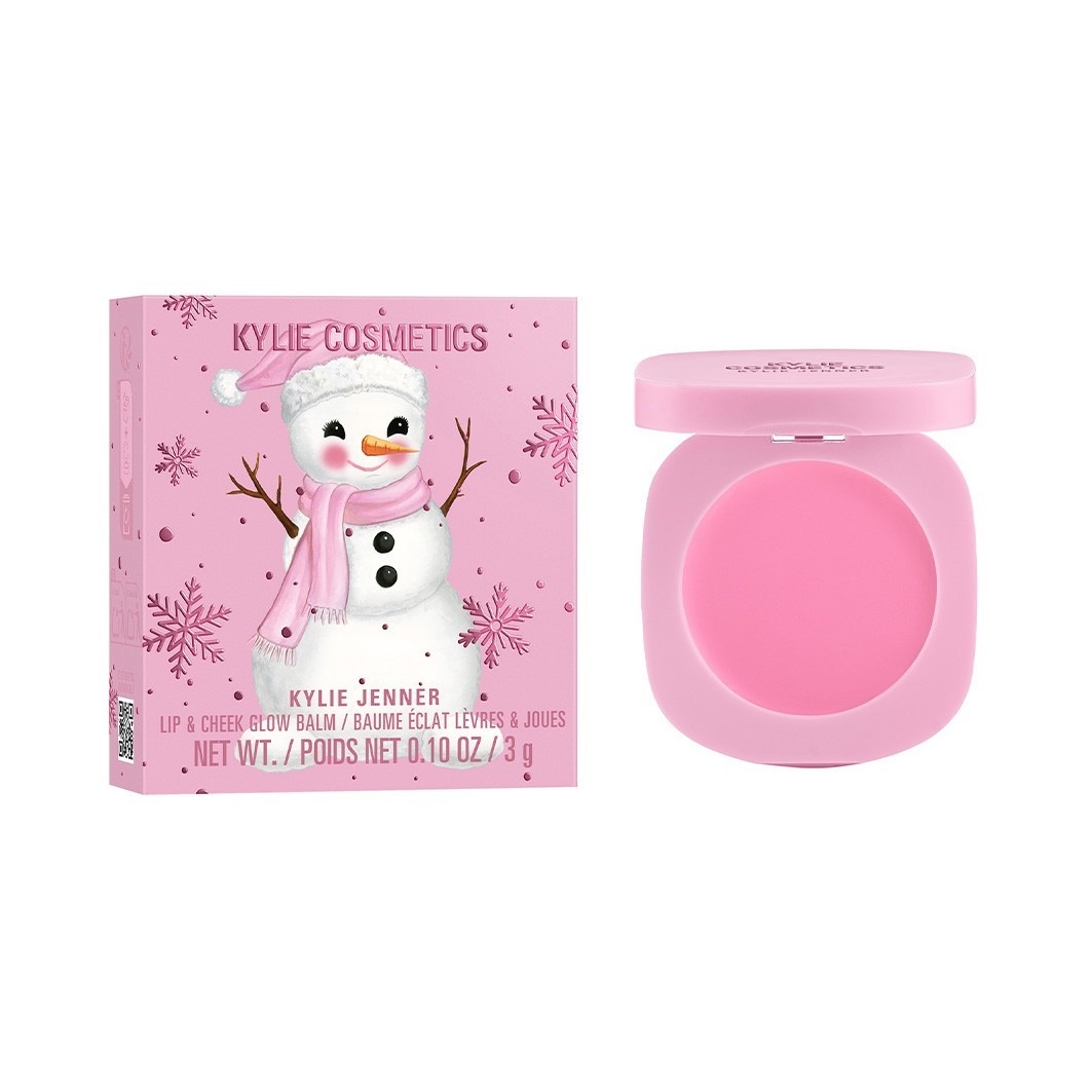 KYLIE COSMETICS Winter Kissed Lip & Cheek Glow Balm Kylie Cosmetics — textura e acabamento