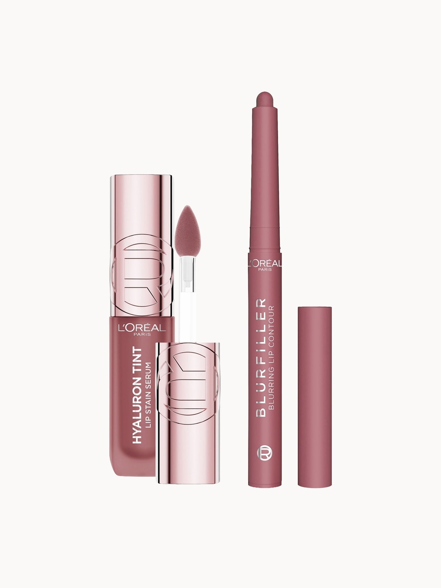 L'oreal Paris Blurfiller & Hyaluron Tint Lip Kit (Various Shades) L'Oréal Paris — textura e acabamento
