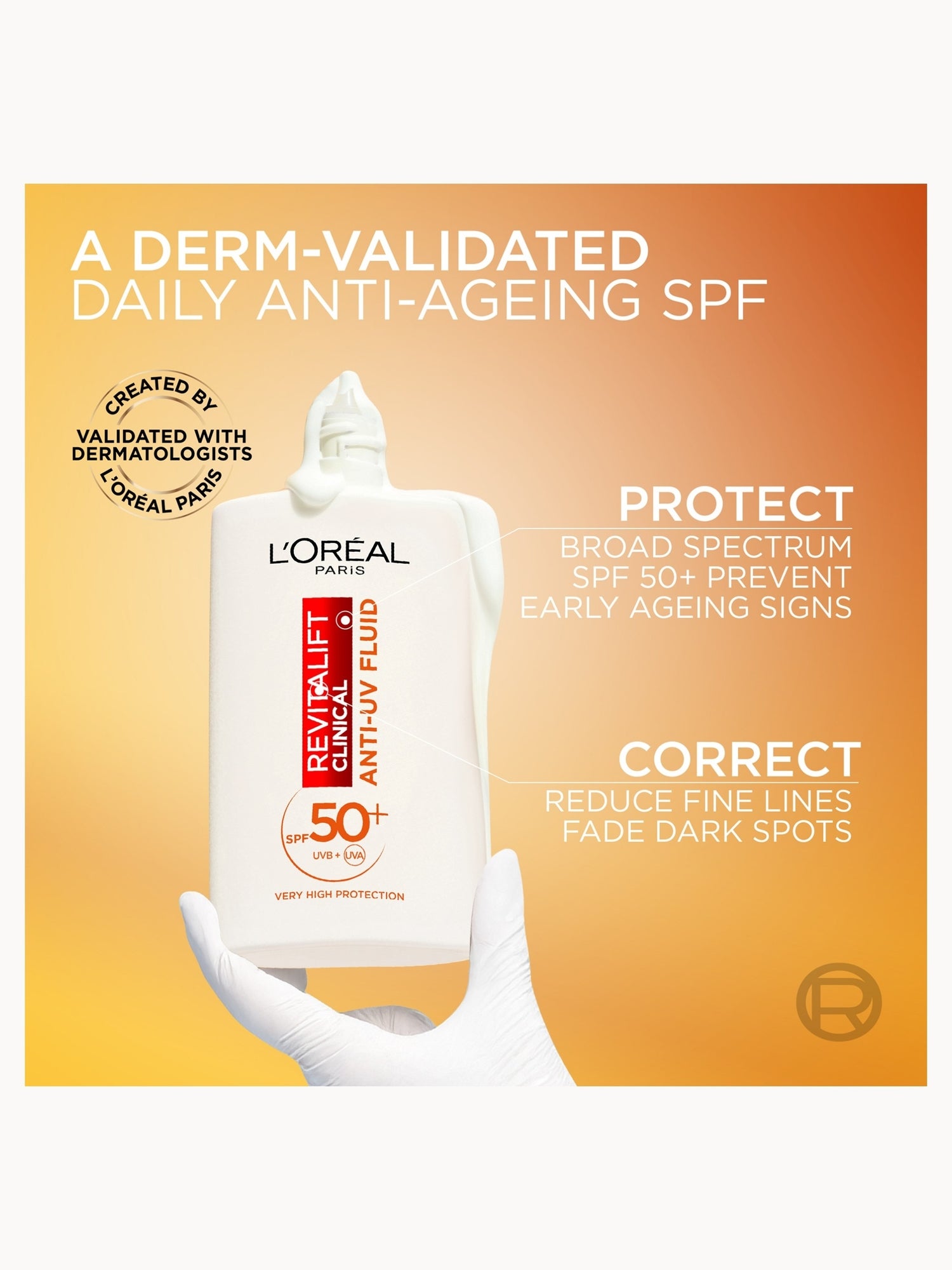 L'Oréal Paris Daily Fluid Tinted Glow SPF 50+ 50ml (Various Shades) L'Oréal Paris — detalhe 4