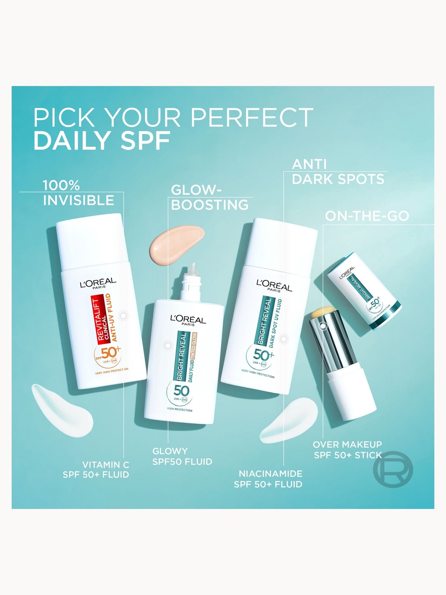 L'Oréal Paris Daily Fluid Tinted Glow SPF 50+ 50ml (Various Shades) L'Oréal Paris — detalhe 9