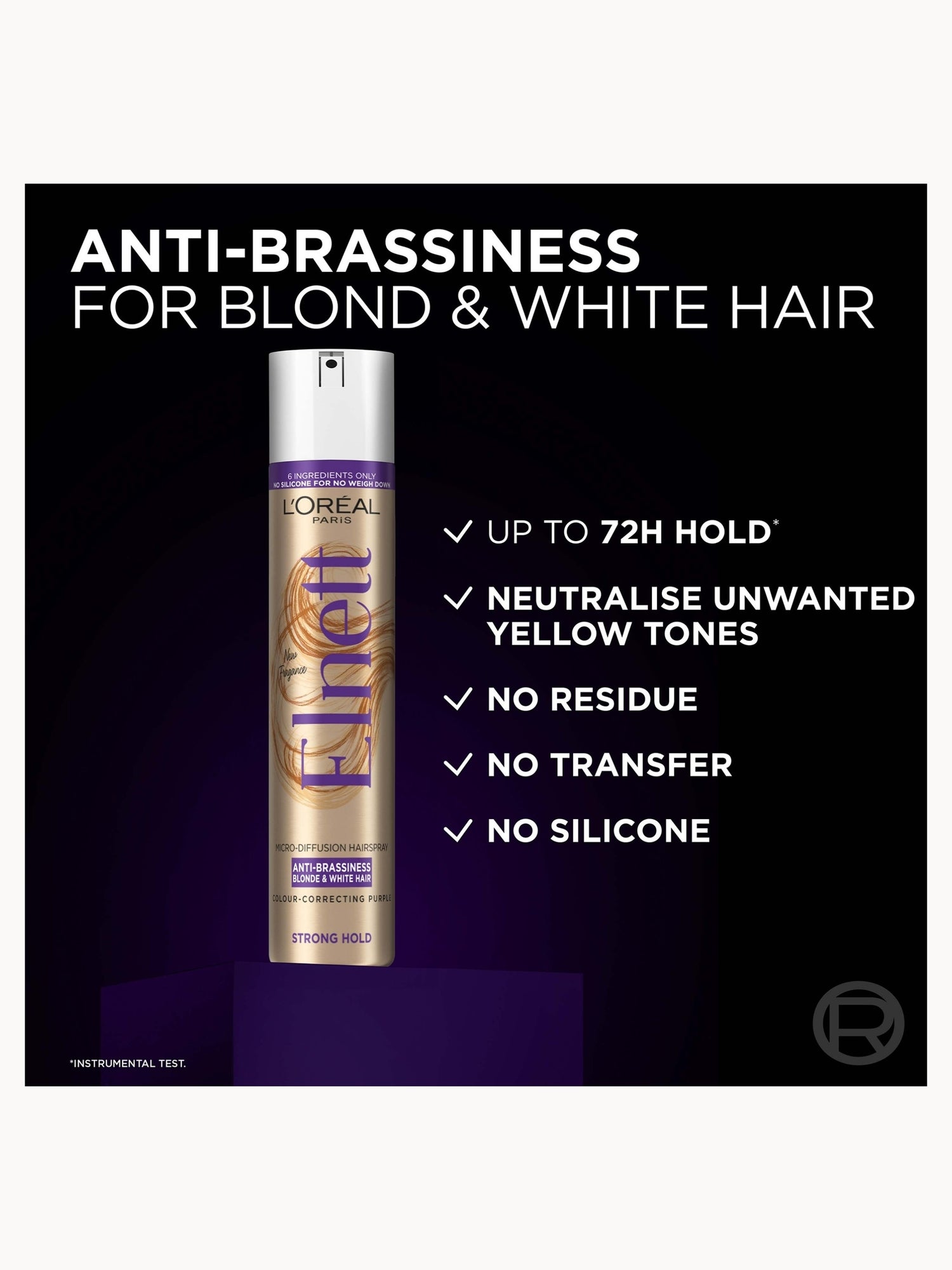 L'Oréal Paris Elnett Hair Spray for Dull Hair with Vitamin E 200ml L'Oréal Paris — detalhe 4