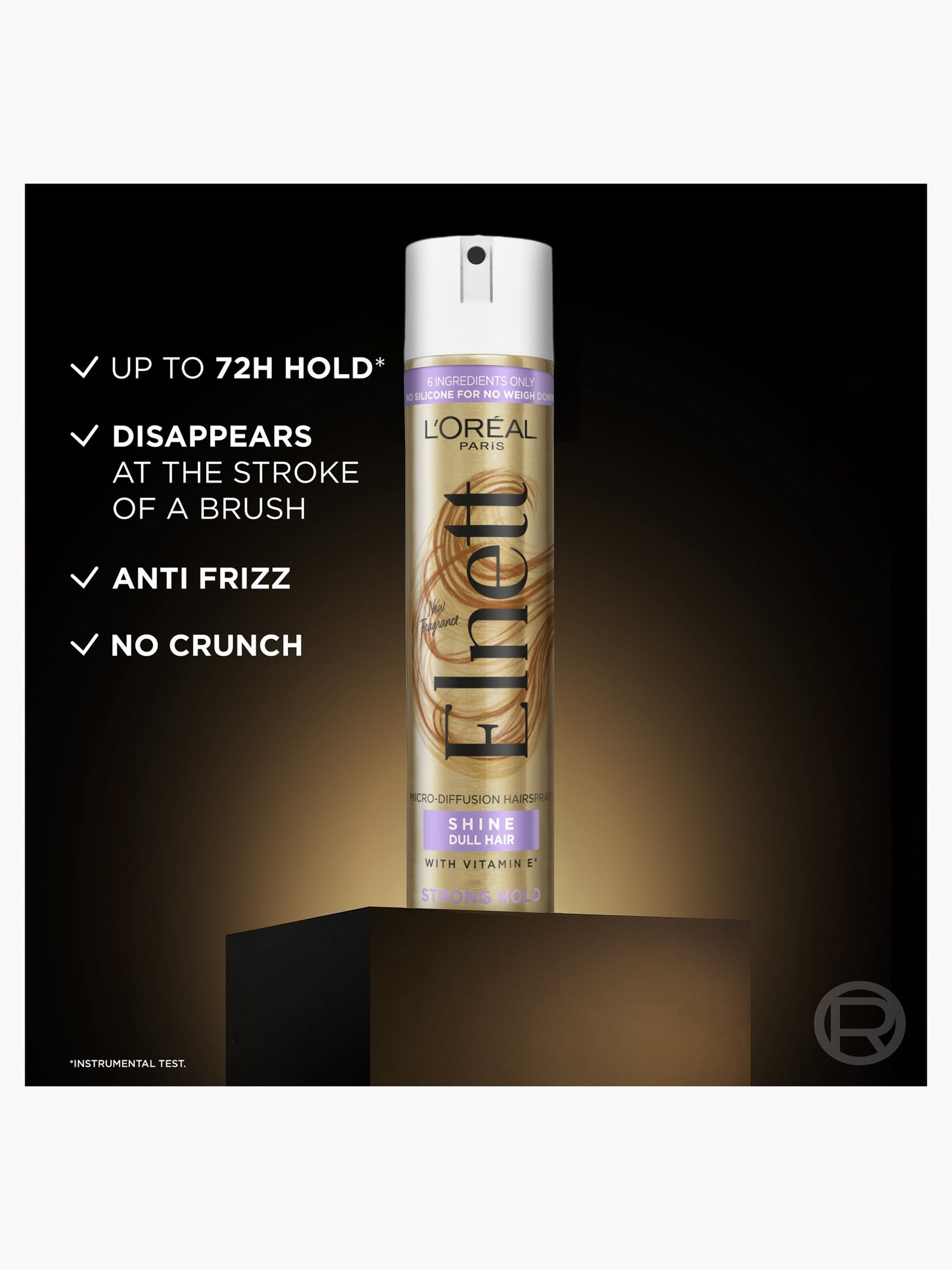L'Oréal Paris Elnett Hair Spray for Dull Hair with Vitamin E 200ml L'Oréal Paris — detalhe 8