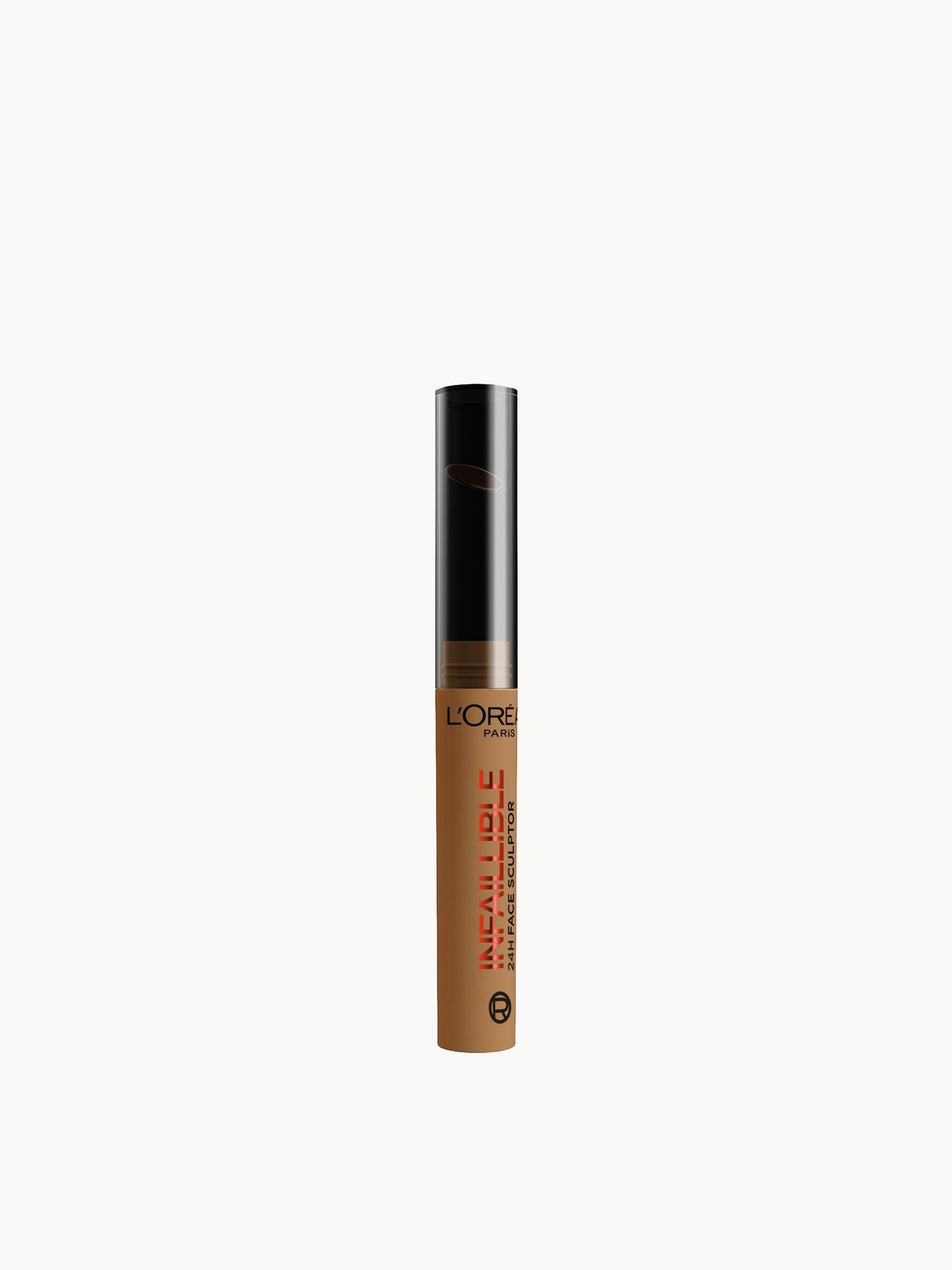L'Oréal Paris Infallible Face Sculptor, Sculpting Stick Dark, Make Up, Transfer Proof, Ease & Precision, 24H Wear L'Oréal Paris — textura e acabamento
