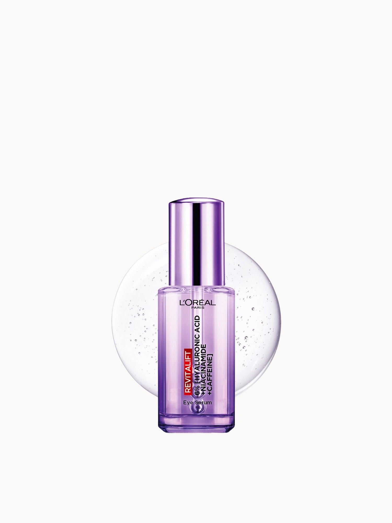 L'Oréal Paris Revitalift 2.5% Hyaluronic Acid Eye Serum 20ml L'Oréal Paris — textura e acabamento