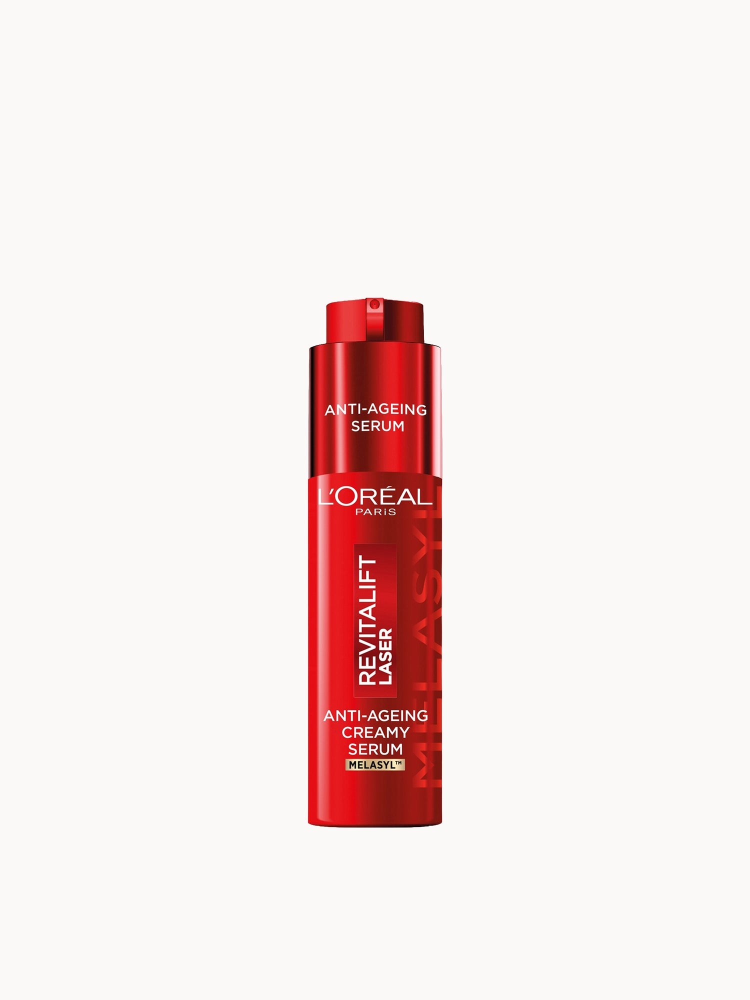 L'Oreal Paris Revitalift Triple Laser Anti-Ageing Creamy-Serum, Melasyl™ + Vitamin C + Niacinamide 50ml L'Oréal Paris — textura e acabamento
