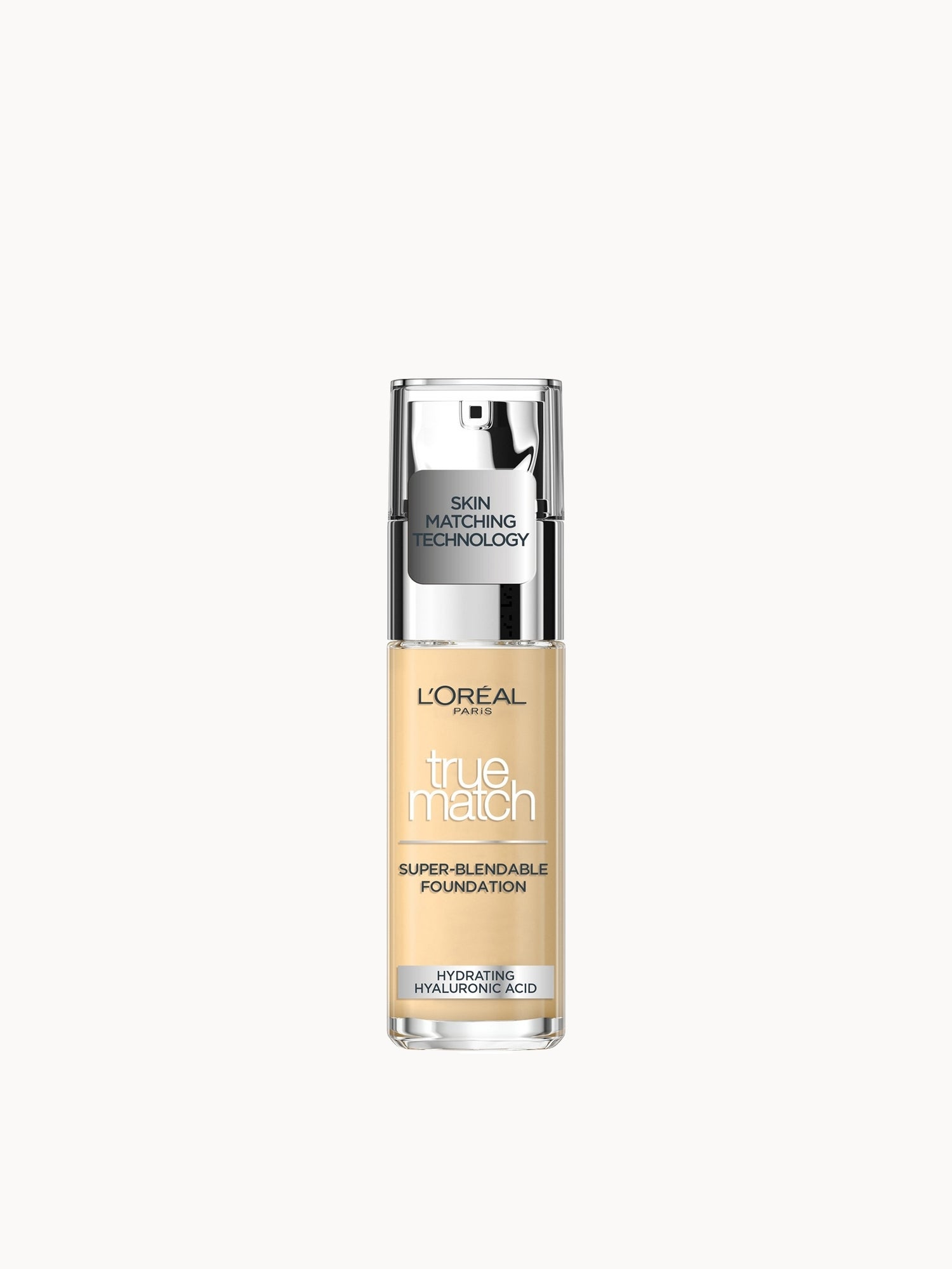 L'Oréal Paris True Match Liquid Foundation with SPF and Hyaluronic Acid 30ml (Various Shades) L'Oréal Paris — textura e acabamento