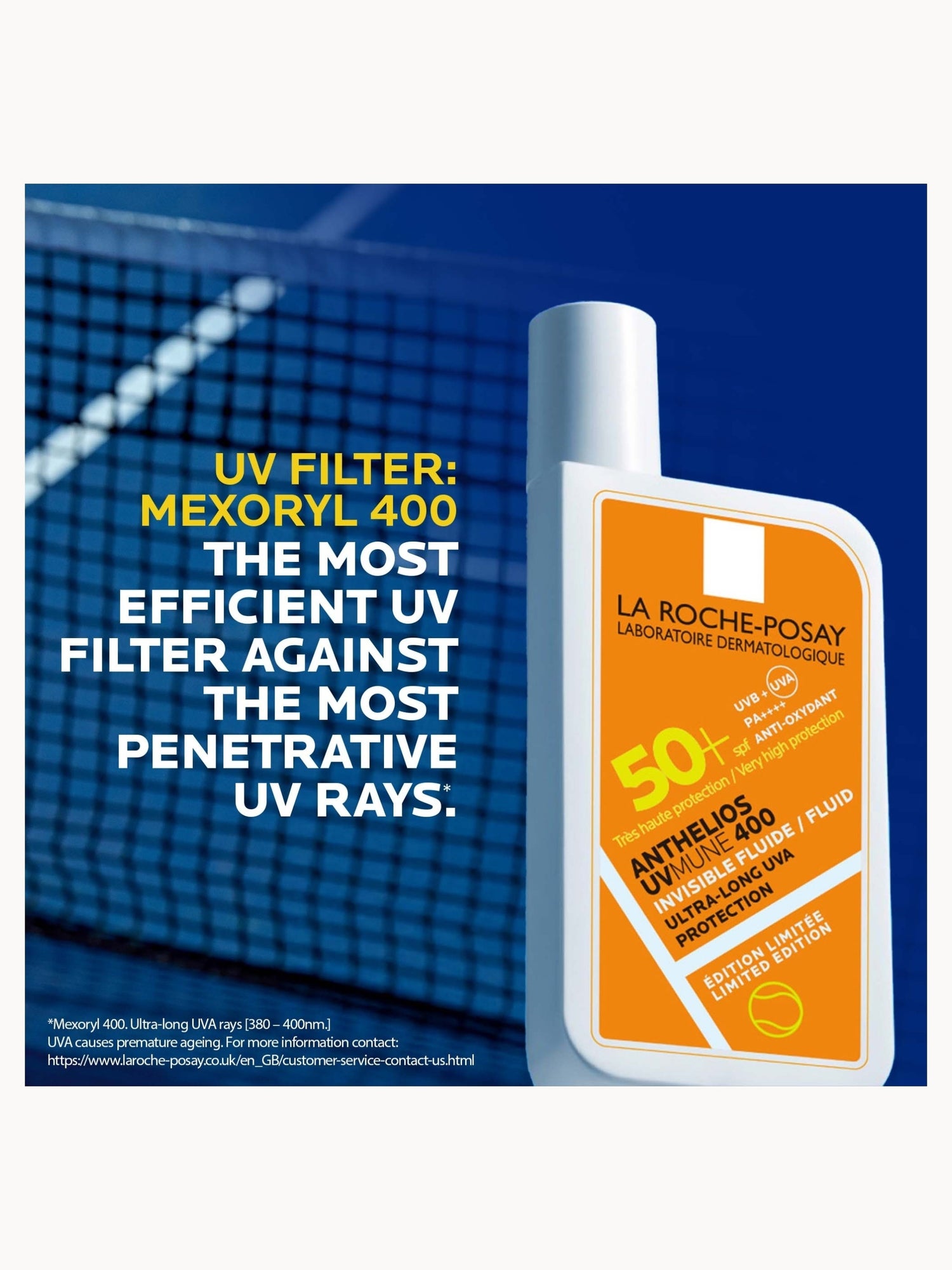 La Roche-Posay Anthelios UVMune 400 Invisible Fluid Non-Perfumed Suncream SPF50+ 50ml La Roche-Posay — detalhe 3