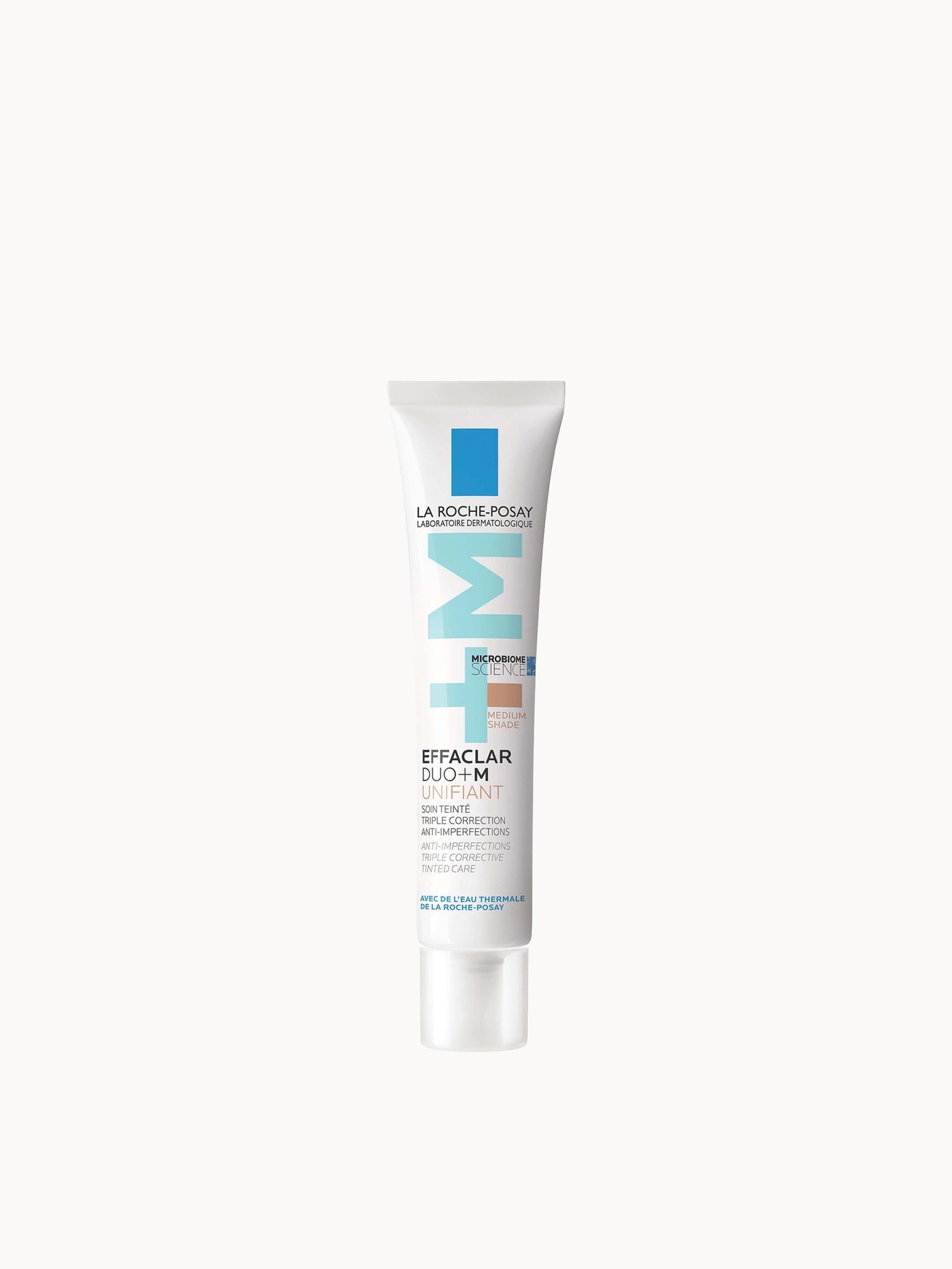 La Roche-Posay Effaclar Duo+M Unifiant Deep Anti-Imperfection Triple Corrective Tinted Care for Blemish-Prone Skin Medium 40ml La Roche-Posay — textura e acabamento