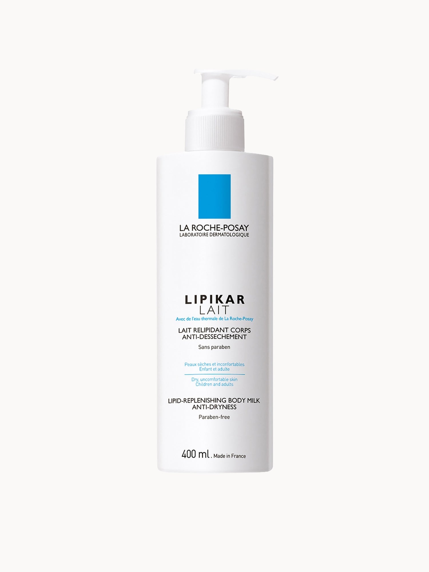 La Roche-Posay Lipikar Body Milk Body Lotion 400ml La Roche-Posay — textura e acabamento