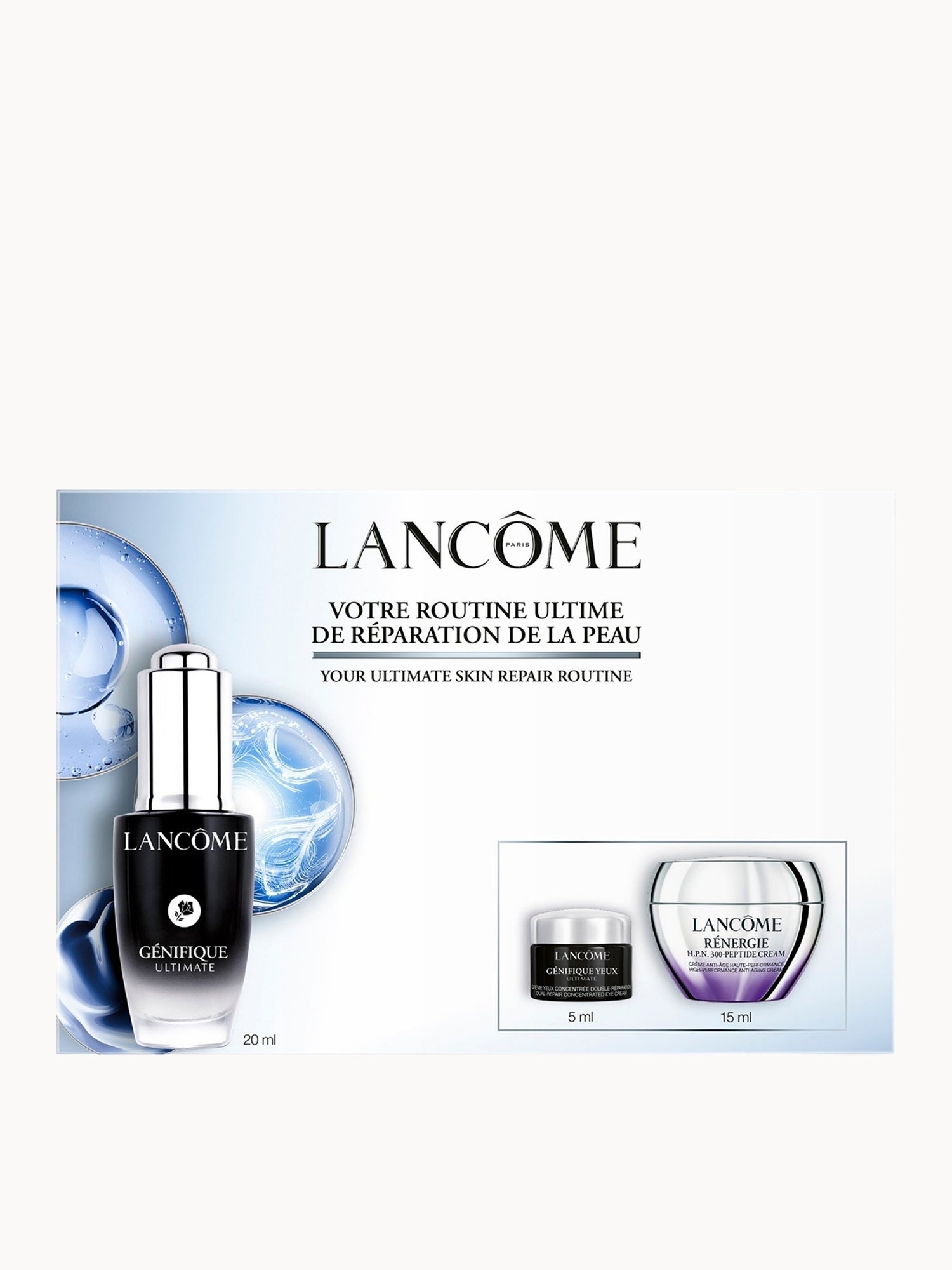 Lancôme Genifique Starter Set Lancôme — textura e acabamento