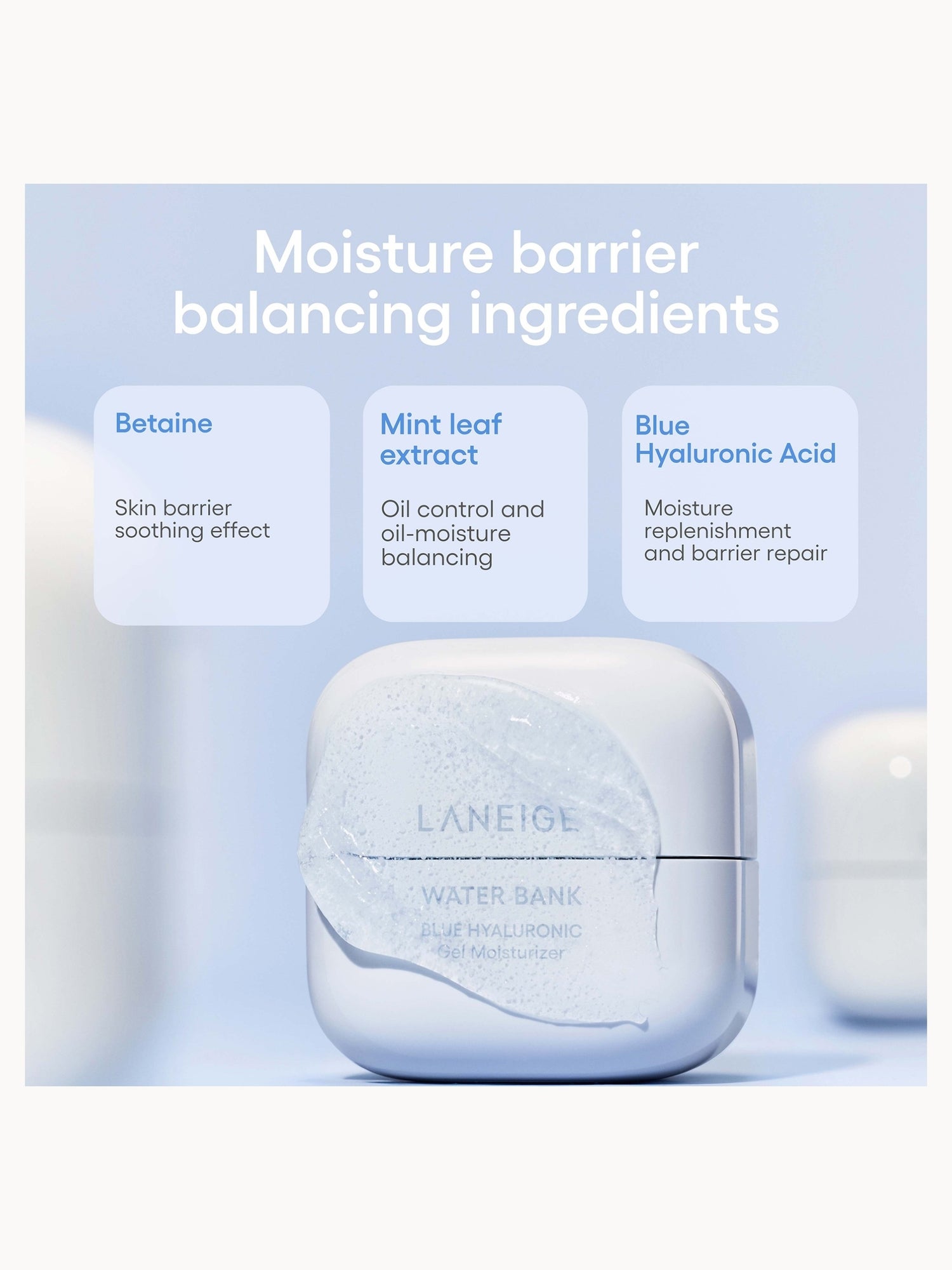 LANEIGE Water Bank Blue Hyaluronic Acid Gel Moisturiser 50ml LANEIGE — detalhe 5